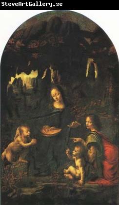 Leonardo  Da Vinci Virgin of the Rocks (mk10)